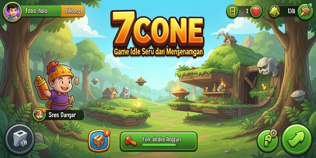 Tampilan gameplay <strong>7CONE</strong> yang menawan dan mengasyikkan.