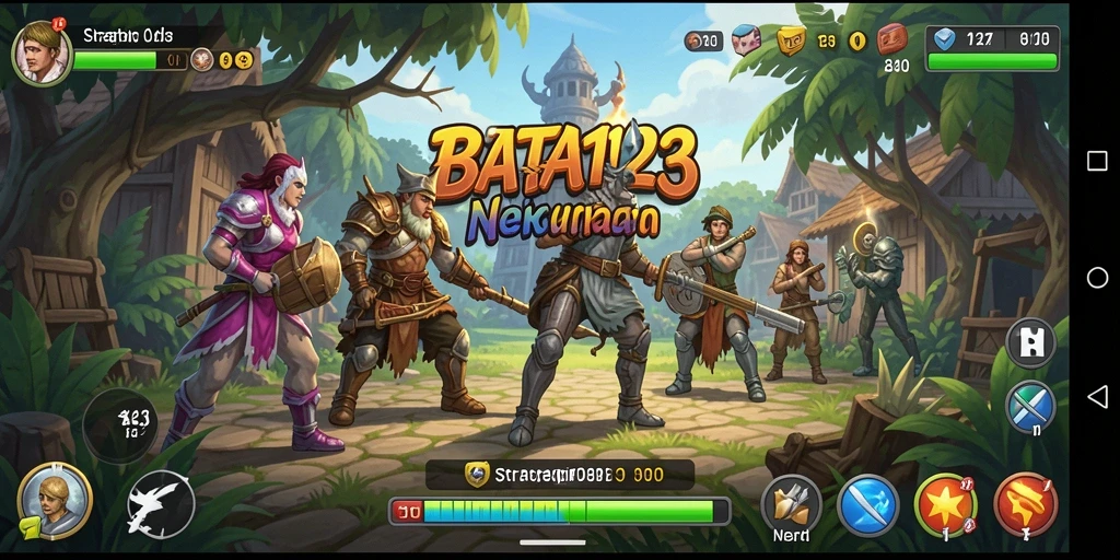 Tangkapan layar menunjukkan gameplay mendebarkan di BATA123.