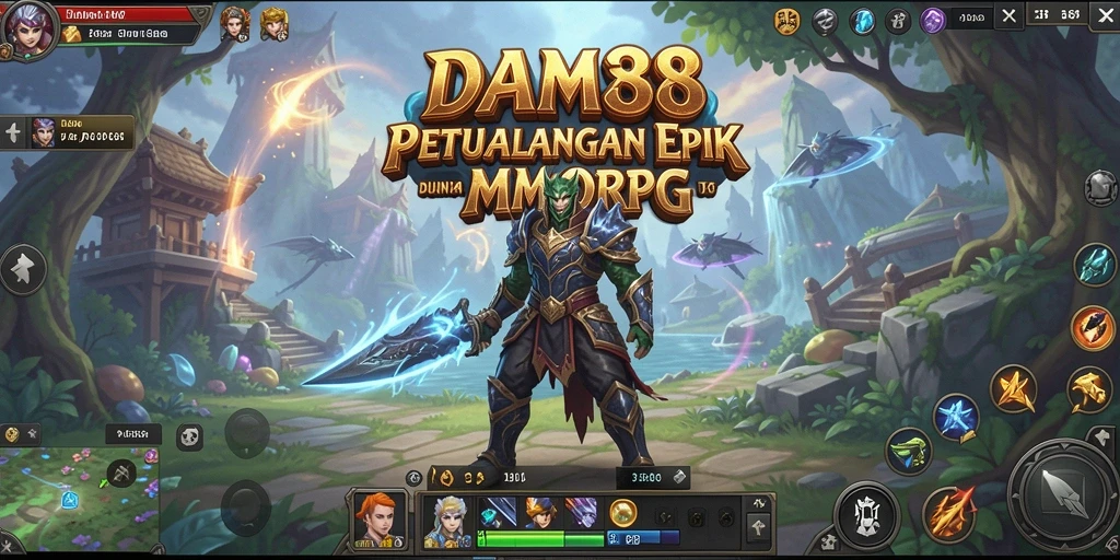 Screenshoot gameplay <strong>DAM88</strong> menampilkan petualangan seru di dunia MMORPG.