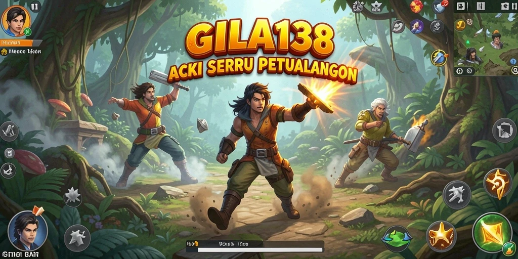 Tampilan gameplay seru dalam GILA138 dengan aksi mendebarkan.