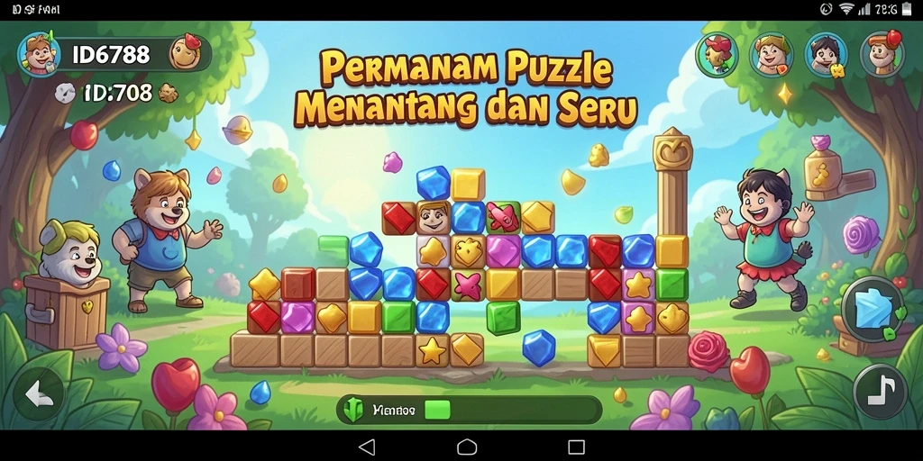 Tampilan gameplay <strong>ID6788</strong> dengan puzzle yang menantang dan seru.