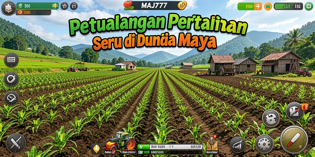 Gameplay menarik di dunia pertanian dengan grafis yang memukau.
