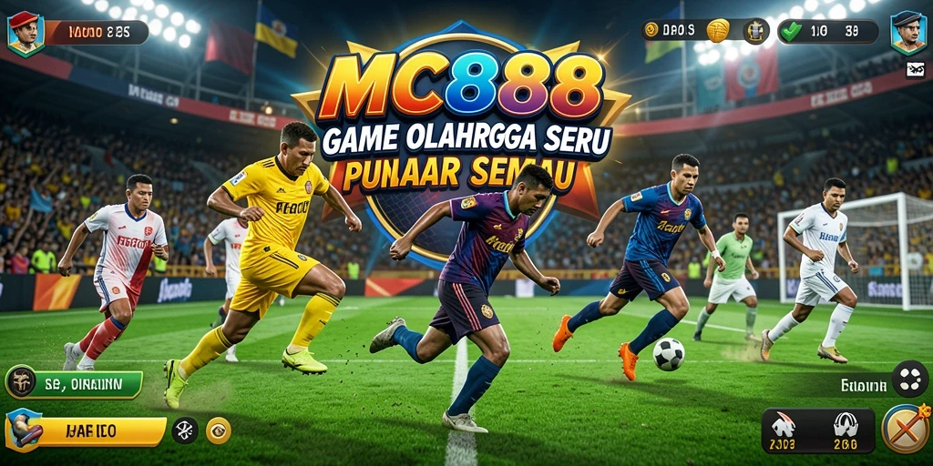 Tampilan gameplay Sports yang mendebarkan di MC888.