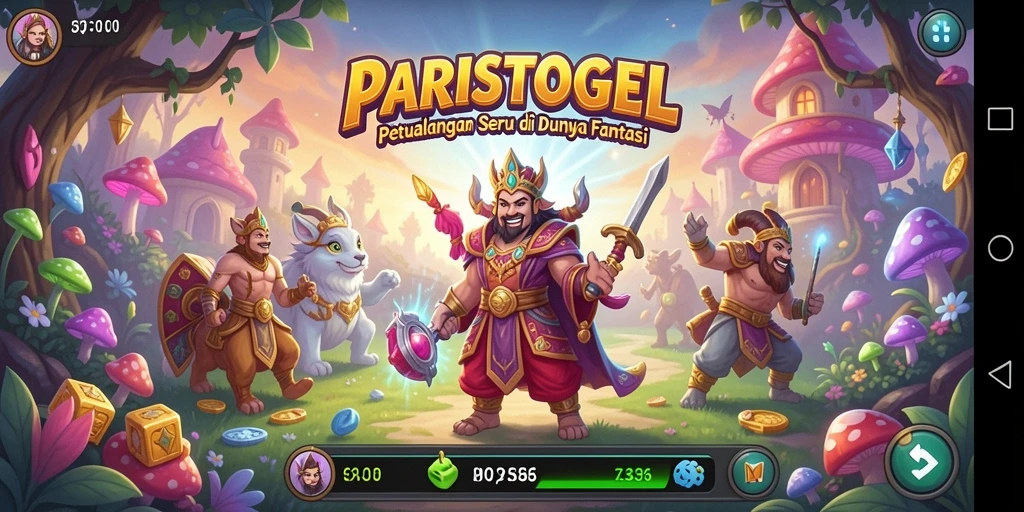 Menampilkan gameplay seru di dunia petualangan PARISTOGEL.