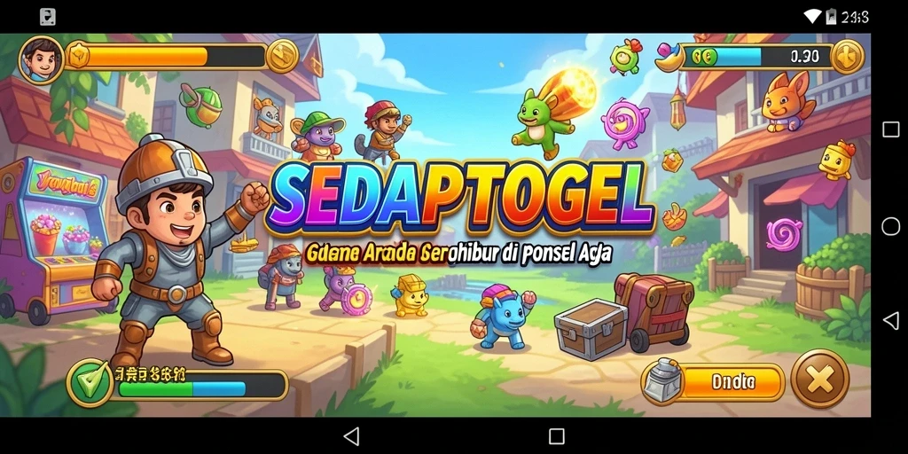 Tangkapan layar menunjukkan gameplay seru dari SEDAPTOGEL dengan aksi yang mendebarkan.