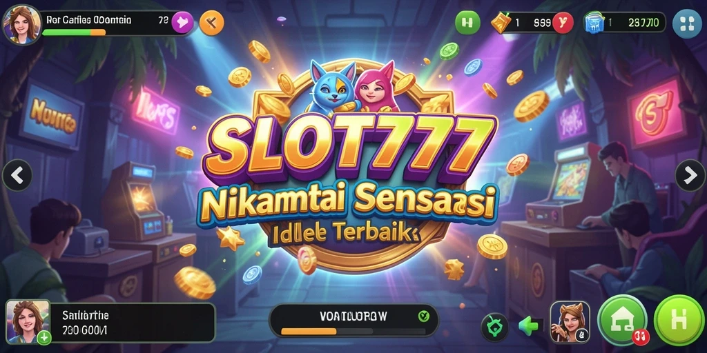 Tangkapan layar SLOT777 menampilkan gameplay yang menarik dengan mesin slot yang beragam.